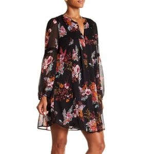 DR2 Floral Long Sleeved Dress
